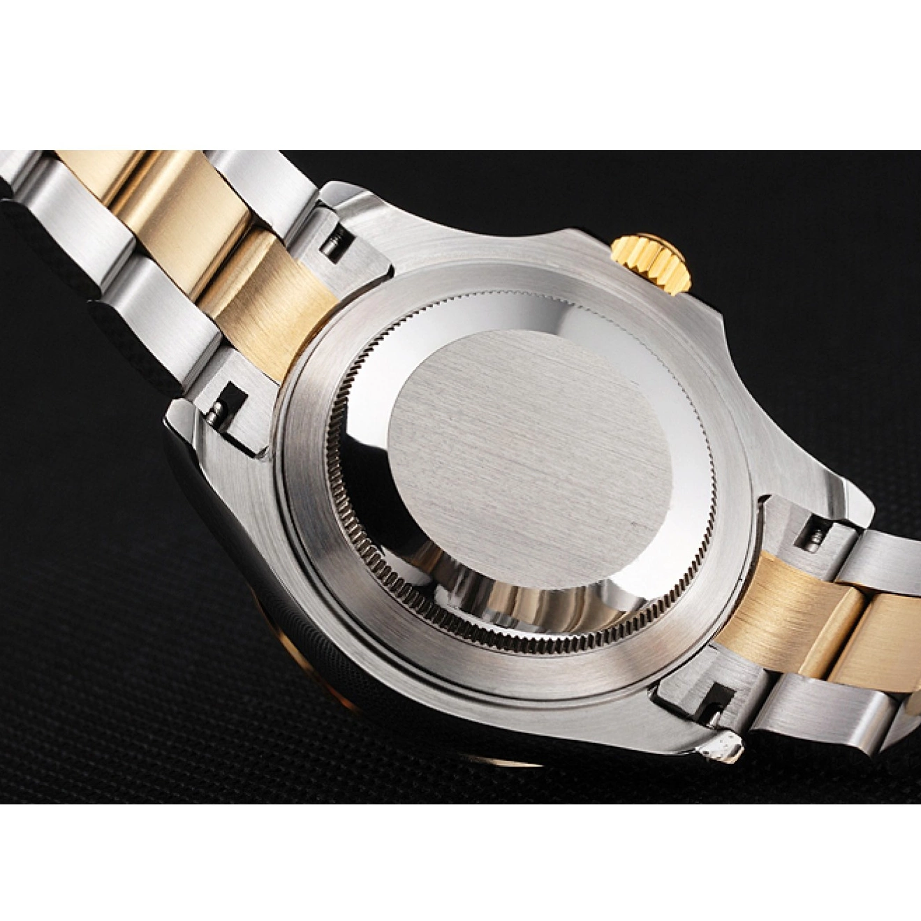 Rolex copies cheap Dial Case Rolex Bracelet Stainless Two Yacht-Master Gold Tone Steel Champagne Bezel Swiss 0715